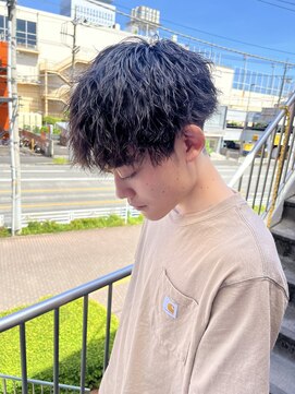 アイズ 海老名(AIZU) ツイストスパイラルパーマ マッシュ メンズパーマ