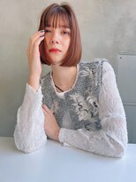 メーヴェ(Mowen) mowen ボブ×ピンクブラウン