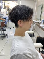 アッシュ 日野店(Ash)&nbsp;波巻き/メンズカット/似合わせ/白髪ぼかし/日野駅/日野