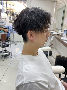 アッシュ 日野店(Ash) 波巻き/メンズカット/似合わせ/白髪ぼかし/日野駅/日野