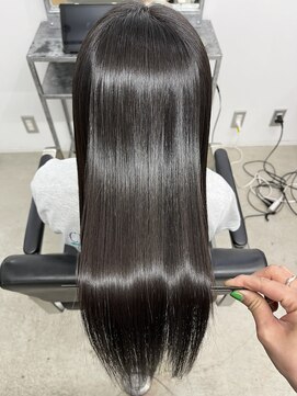 オト(oto) 髪質改善 縮毛矯正 ストレート ロングヘア