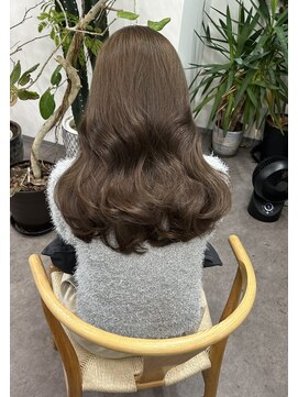 ノート(note) ダブルカラーでつくる透明感ブラウンカラー