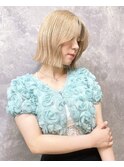 ハイトーン/切りっぱなしボブ