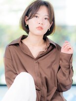 ヴィアラ 自由が丘(VIALA)&nbsp;【VIALA 自由が丘】センターパートボブ×モカブラウン