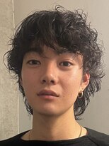 ヘアカロン 熊本本店(Hair CALON)&nbsp;メンズパーマウルフパーマウルフマッシュニュアンスパーマ熊本