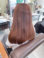 フォルテ 島田店&nbsp;ピンクブラウン　　髪質改善