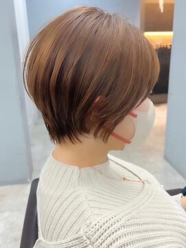 ドロシー 郡山桑野店(Dorothy) 黒髪ボブルフネビージュ小顔ワンレン