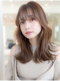 20代30代くびれ顔周りレイヤーカット美髪質改善トリートメント