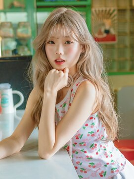 アクシス 栄店(`AXIS) 北野メルティカラー似合わせカットフェミニンロング