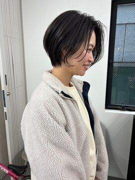 ジエクトアイロ 江坂駅前店(The Ect ilo) 似合わせショート/フェザーショート/暗めカラー