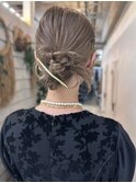 カチモリヘア　ヘアセット　結婚式　同窓会　20代30代　お呼ばれ