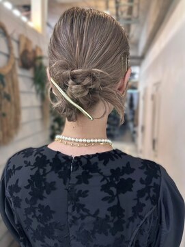 ジゼル 博多筑紫口店(GiseL) カチモリヘア　ヘアセット　結婚式　同窓会　20代30代　お呼ばれ