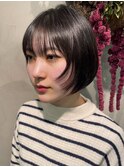 顔まわりレイヤー × ショートボブ × ミニボブ × ショート