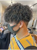 シャドウパーマメンズカットスパイラルパーマツイスパ波巻き