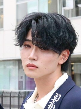 ステージ(STAGE) ダウンパーマ　シャドウパーマセンターパート