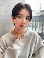 ロンドロゼ 池袋(Lond rose)&nbsp;♪くびれヘア/アプリコットオレンジ/レイヤー/ショートボブ/韓国