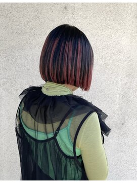 ハピネスフィール 宇治店(Happiness FEEL) ミニボブ×ルーツカラー