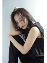 ルフュージュ バイ プロデュース 相模大野店(Refuge by Produce)&nbsp;暗髪/レイヤーカット/長めバング