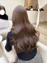 レア 表参道(L'ea)&nbsp;オリーブグレー/クラゲヘアー/ココアベージュ/小顔カット/黒髪