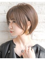 カライング(ing)&nbsp;大人可愛いハンサムショートひし形ショートボブ20代30代40代