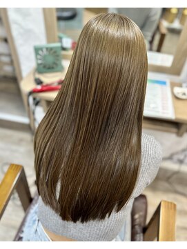 ラウラアンドロー(LAURA&RO) ミルクティーベージュダブルカラーインナーカラーケアブリーチ