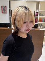 バサ 江古田店(BASSA)&nbsp;前髪ぱっつん×ウルフ