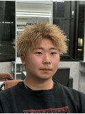 スパイキーアップバング