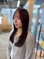 ジーナ 福岡藤崎(Zina)&nbsp;[Zina福岡藤崎]ピンクブラウンカラー/艶髪