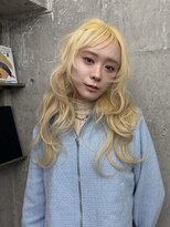 オーン 渋谷(OOn)&nbsp;抜きっぱなしブロンドウェーブアレンジ