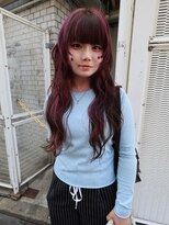 ピア ヤクイン(Pia Yakuin)&nbsp;顔周りレイヤーカット/デザインカラー