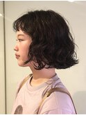 ボブボブパーマフレンチボブレイヤーボブボブレイヤーパーマ