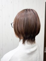 チームボス(Team BOSS) くびれウルフ ショートカットスタイル