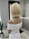 ブロンドボブ　