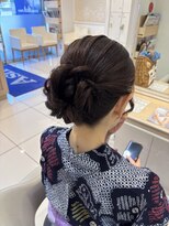 アッシュ たまプラーザ店(Ash) シンプル浴衣大人シニヨン