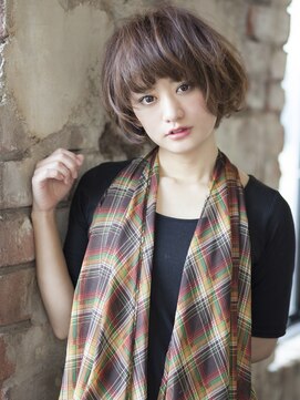 エアー 福岡(AIR) ［air-FUKUOKA　竹石］ マッシュ＆ピンクグレージュ