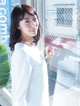 ブルーコーム 荏原中延店(blue comb) 【blue comb】大人な雰囲気ミディアム