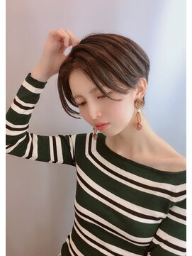 モリオフロムロンドン 原宿本店(morio from London) 【morio 原宿】黒髪×ハンサムショート