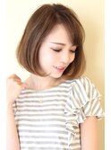 ３０代・４０代・５０代に人気ワンカールボブ　大人可愛い