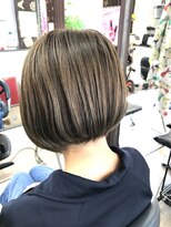 あかね美容室 田上店&nbsp;大人可愛い前下がりショートボブ☆