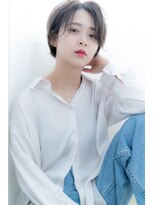 アナザヘアー なんば 高島屋前店(ANAZA hair)&nbsp;クールアッシュショート♪大人可愛い20代30代40代前下がりボブ