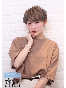 ヘアーメイクフィーカ(FIKA) 【FIKA　津田沼】/マッシュショート/小顔/大人/ハンサムショート