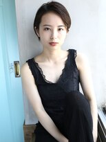 バース(BIRTH)&nbsp;天神【BIRTH】マロンベージュ×耳かけハンサムショート