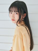 リトル エメ 仙台2号店(little×aimer)&nbsp;シースルー前髪ロングヘア