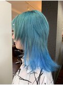 水色グラデーション