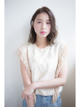 クシュ 所沢東口店(kusyu...) シークレットハイライト×透けバング×ブルーグレージュ×所沢