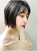 【 mee. 】オオニシ　ボブ　ショート　前髪　イメチェン