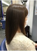アッシュベージュカラー＋＃イマヘア美髪改善トリートメント