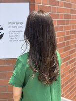 イイナヘアガレージ(117)&nbsp;【117hairgarage】スモーキーカーキベージュ_ロング