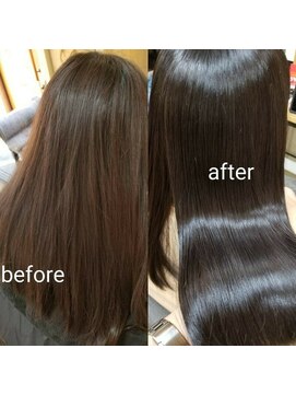 アリシアヘアー(ARISHIA hair) 髪質改善 伸ばしかけ セミディ 【アリシアヘアー 那珂】