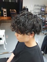 アヤメ(ayame)&nbsp;メンズ波巻きパーマスパイラルミックス【東久留米8】